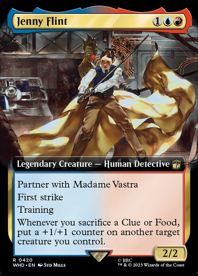 Jenny Flint - Extended Art - Legendary (Foil)