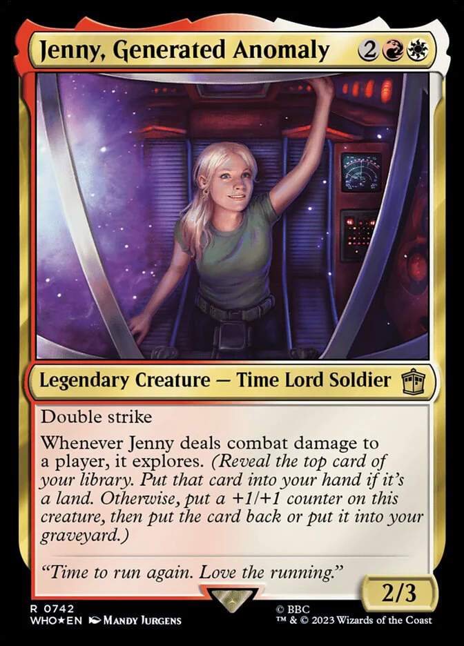 Jenny, Generated Anomaly - Legendary - Surge Foil (Foil)