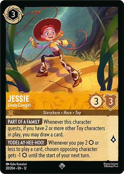 Jessie - Lively Cowgirl - Foil