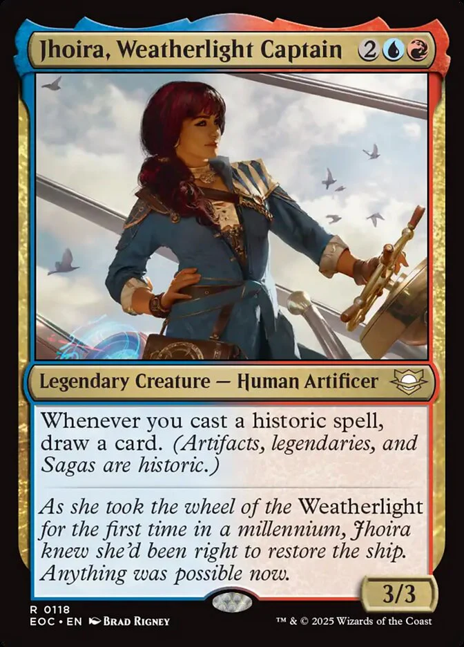 Jhoira, Weatherlight Captain - Legendary