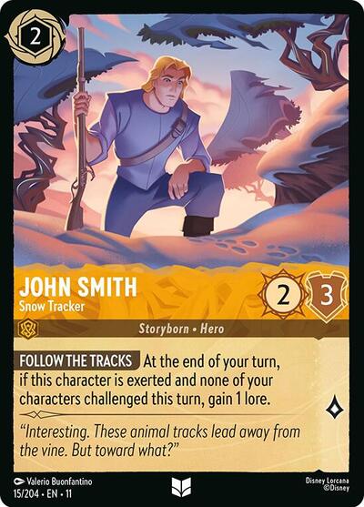 John Smith - Snow Tracker - Foil