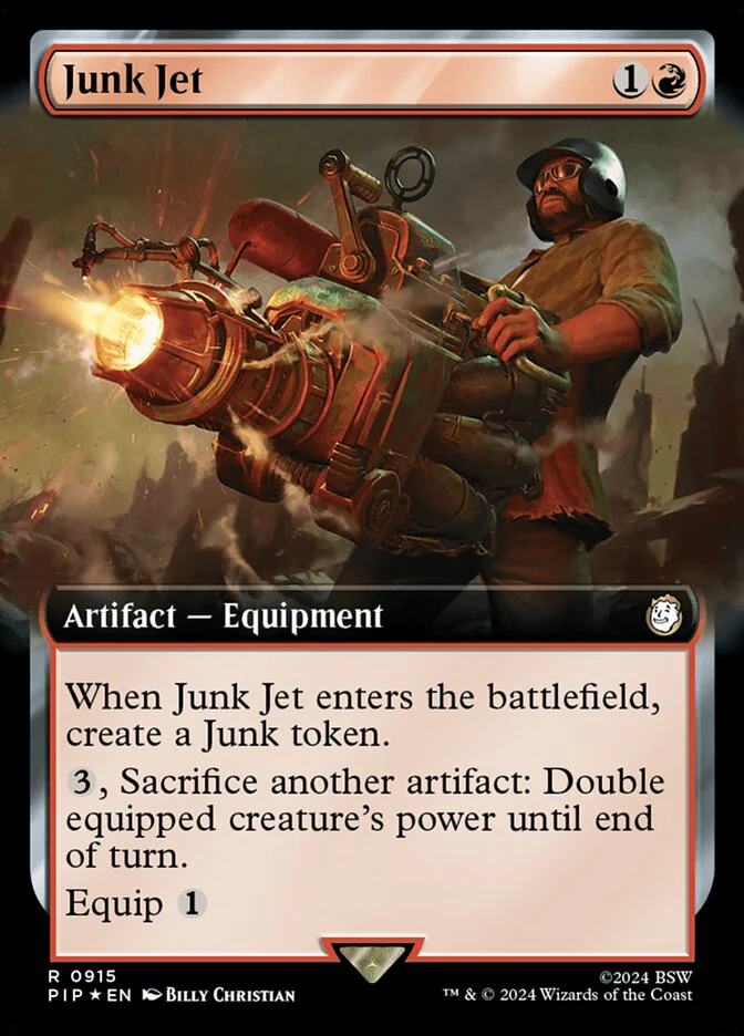 Junk Jet - Extended Art - Surge Foil (Foil)