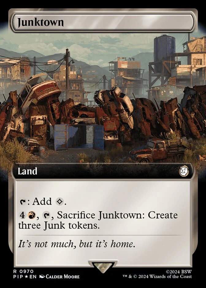 Junktown - Extended Art - Surge Foil (Foil)
