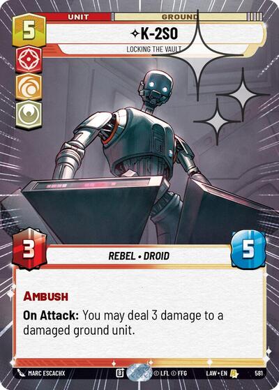 K-2S0 - Locking the Vault (Hyperspace) - Foil