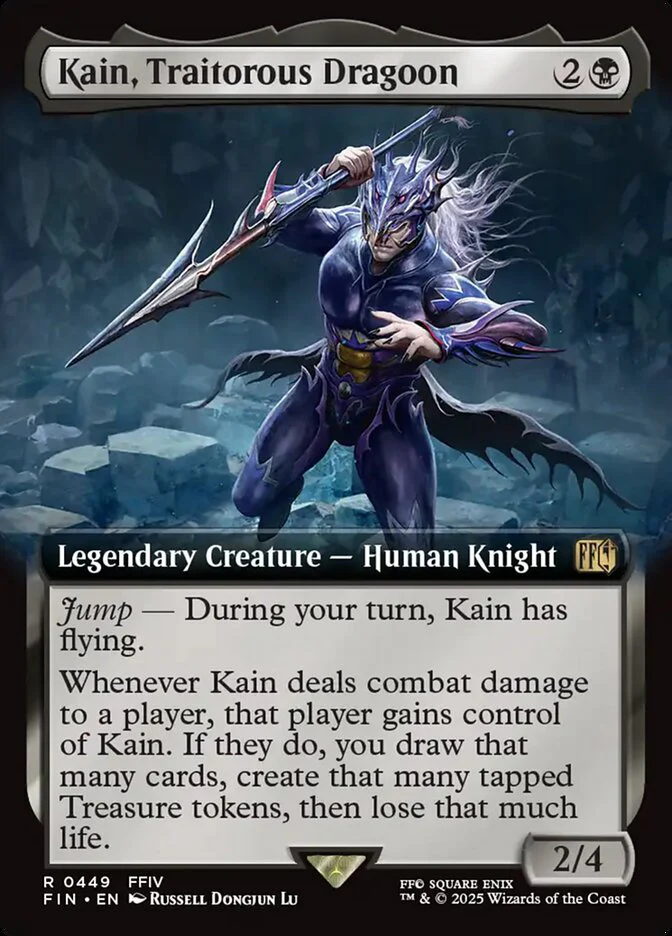 Kain, Traitorous Dragoon - Extended Art - Legendary