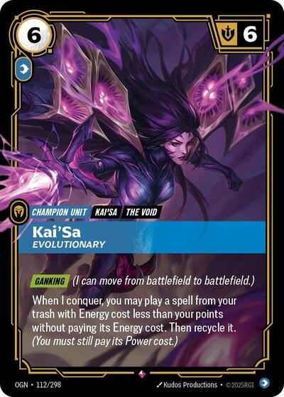 Kai'Sa - Evolutionary - Foil