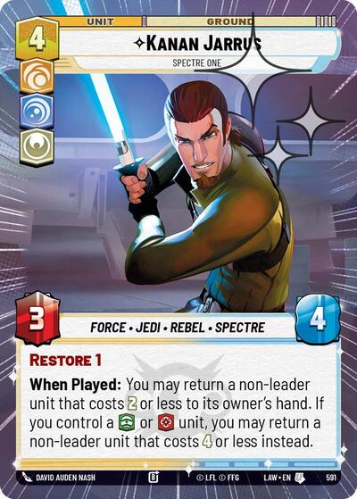 Kanan Jarrus - Spectre One (Hyperspace) - Foil