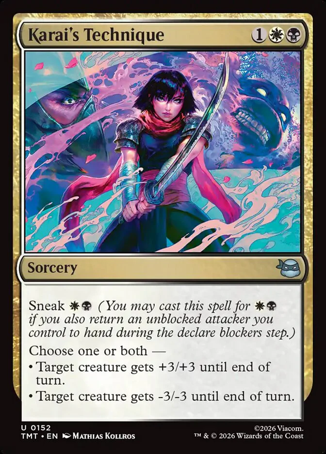 Karai's Technique (Foil)