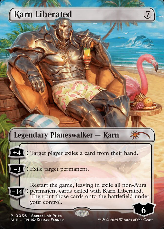 Karn Liberated - Borderless - Full Art (Foil)