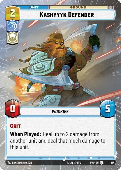 Kashyyyk Defender  (Hyperspace) - Foil