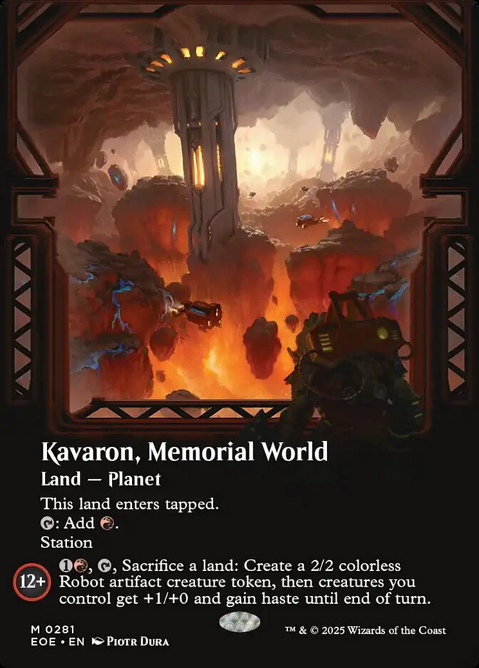 Kavaron, Memorial World - Borderless - Extended Art