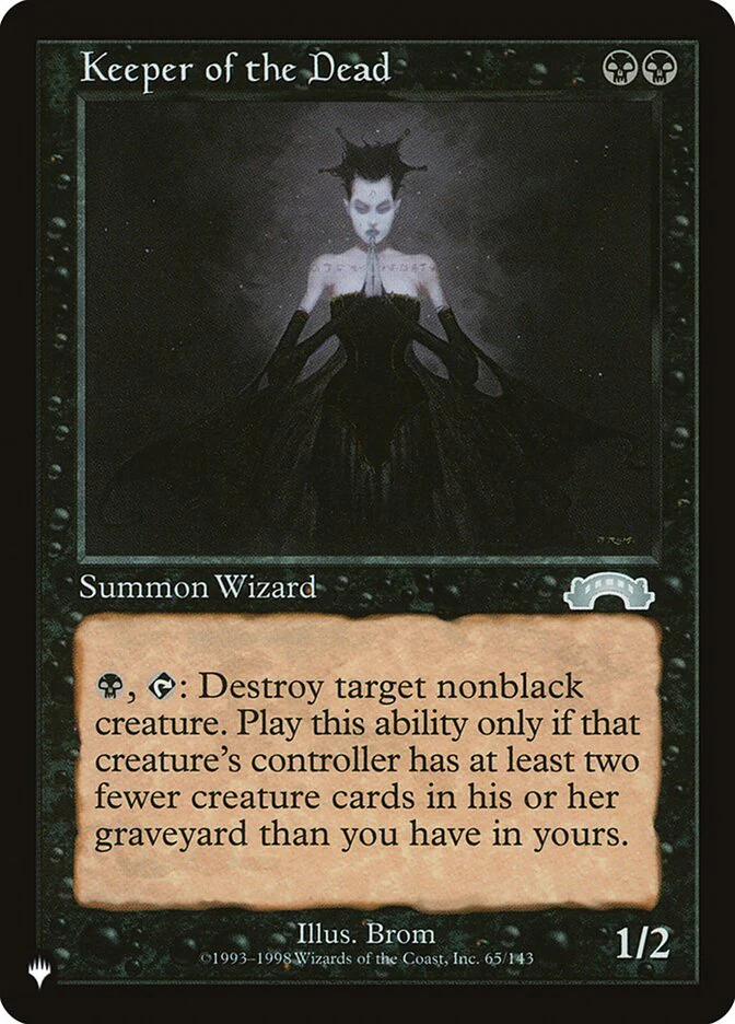 Keeper of the Dead - Retro Frame
