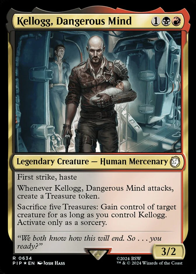 Kellogg, Dangerous Mind - Legendary - Surge Foil (Foil)