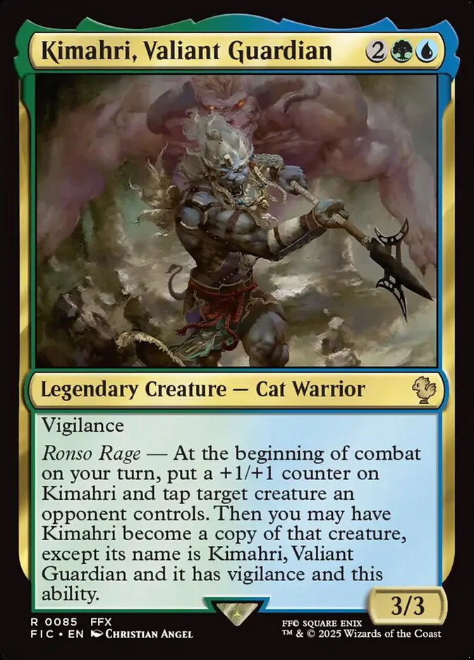 Kimahri, Valiant Guardian - Legendary