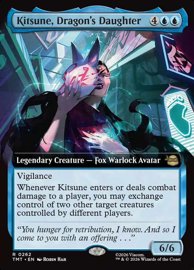 Kitsune, Dragon's Daughter - Extended Art - Legendary