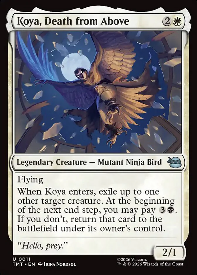 Koya, Death from Above - Legendary