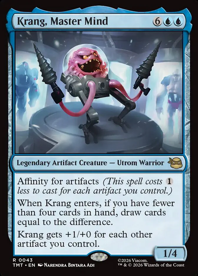 Krang, Master Mind - Legendary