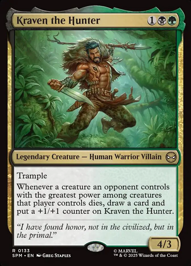 Kraven the Hunter - Legendary (Foil)
