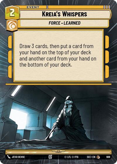 Kreia's Whispers (Hyperspace) - Foil