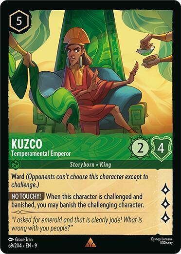 Kuzco - Temperamental Emperor - Foil