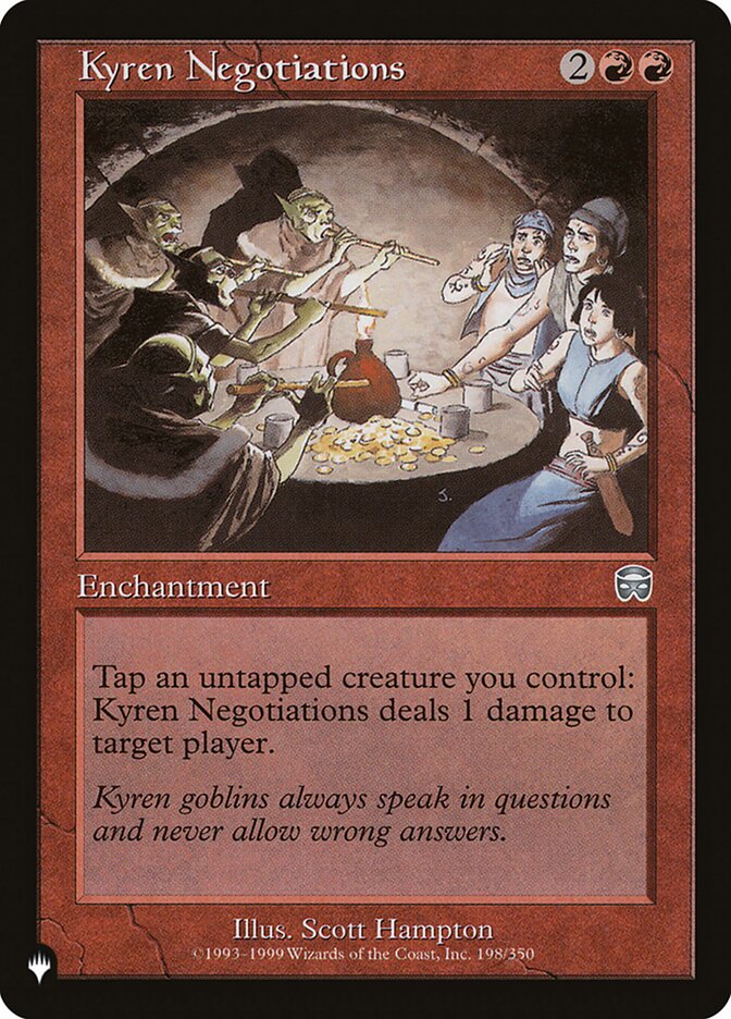 Kyren Negotiations - Retro Frame