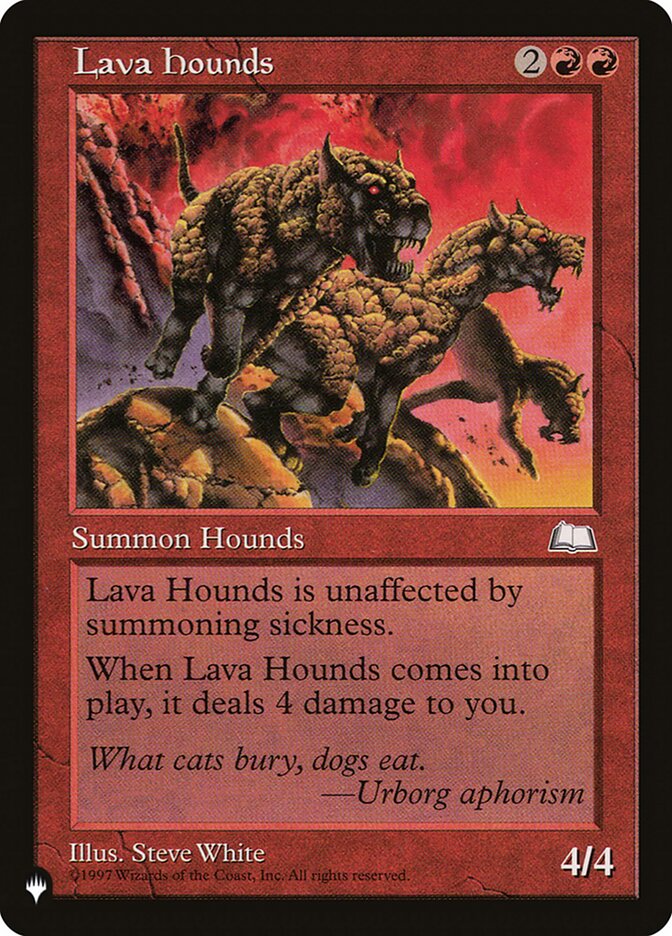Lava Hounds - Retro Frame