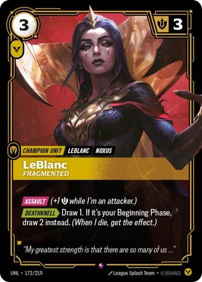LeBlanc - Fragmented - Foil