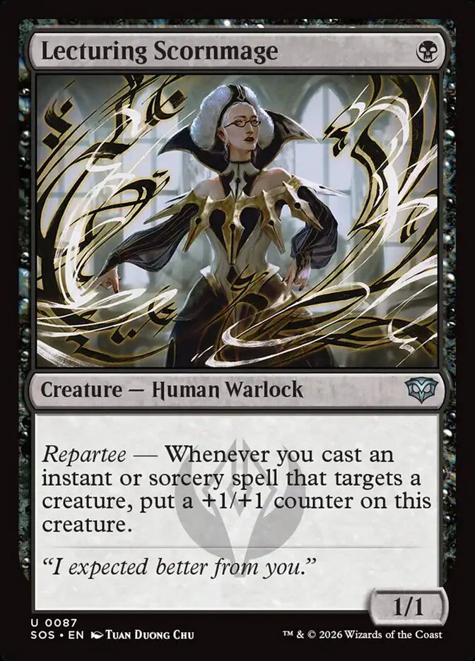 Lecturing Scornmage (Foil)