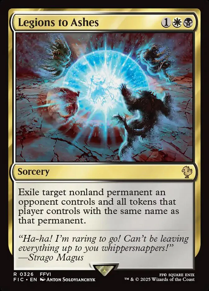 Legions to Ashes (Foil)