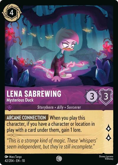 Lena Sabrewing - Mysterious Duck - Foil