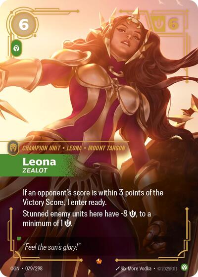 Leona - Zealot - Foil
