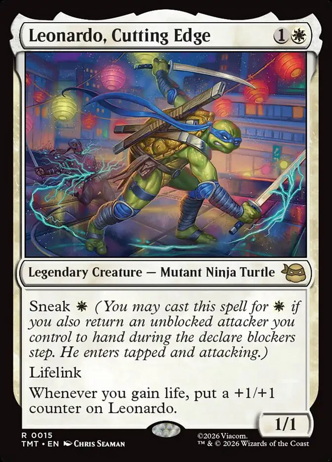 Leonardo, Cutting Edge - Legendary (Foil)