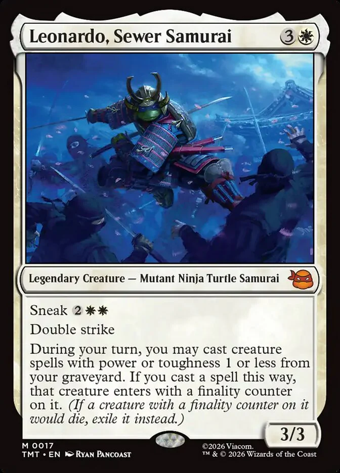 Leonardo, Sewer Samurai - Legendary