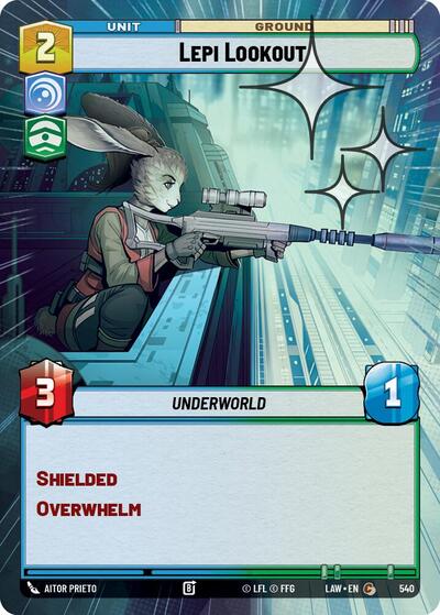 Lepi Lookout (Hyperspace) - Foil