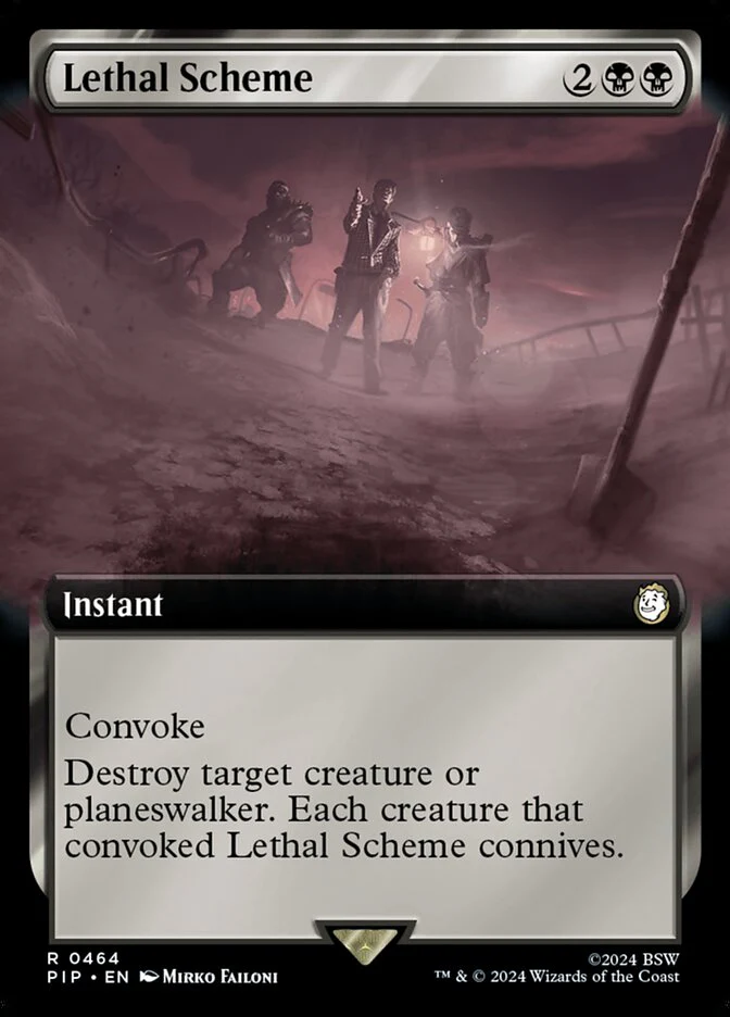Lethal Scheme - Extended Art (Foil)