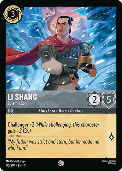 Li Shang - Solemn Son - Foil
