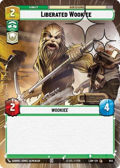 Liberated Wookie (Hyperspace) - Foil