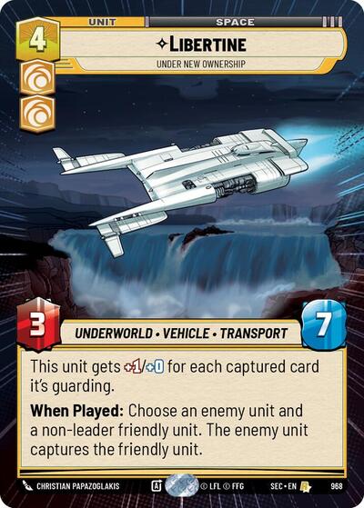 Libertine - Under New Ownership (Hyperspace) - Foil