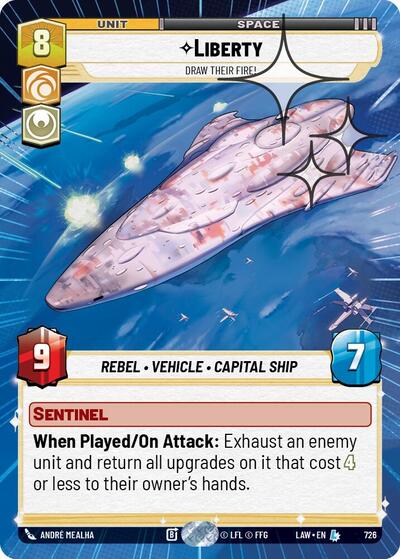 Liberty - Draw Their Fire! (Hyperspace) - Foil