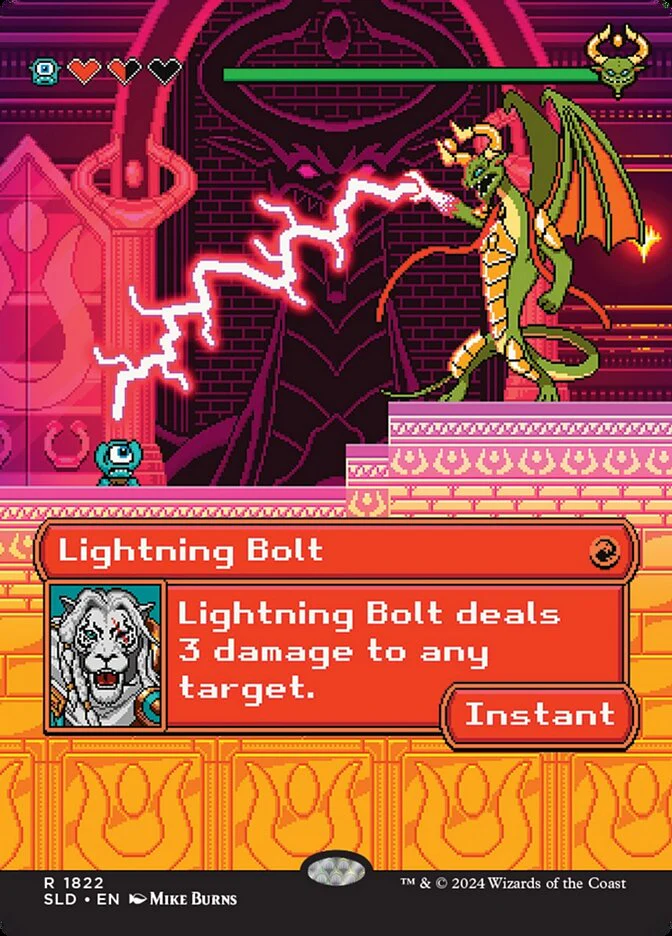 Lightning Bolt - Borderless - Full Art