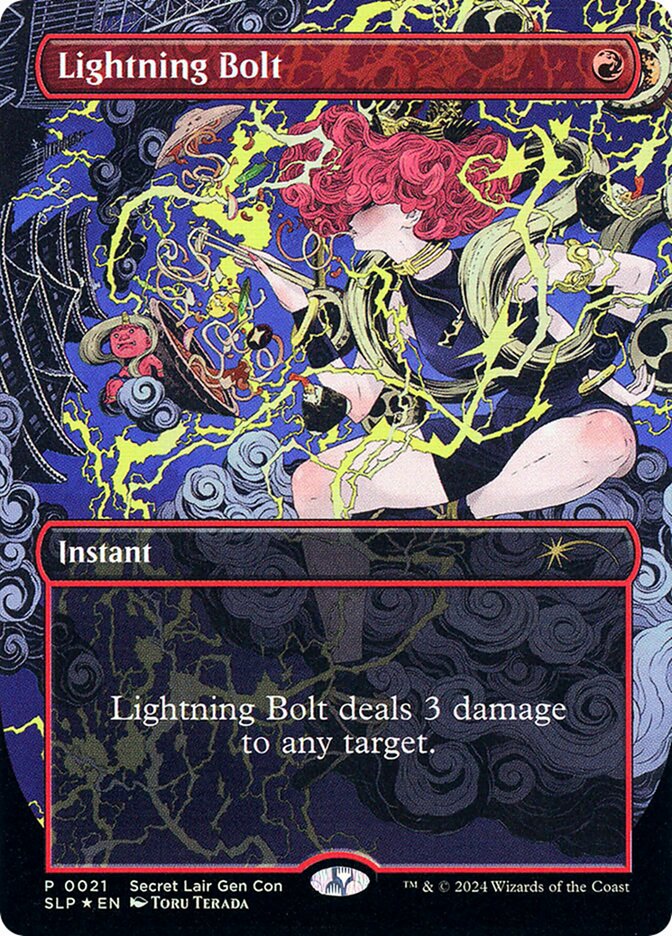 Lightning Bolt - Inverted (Foil)
