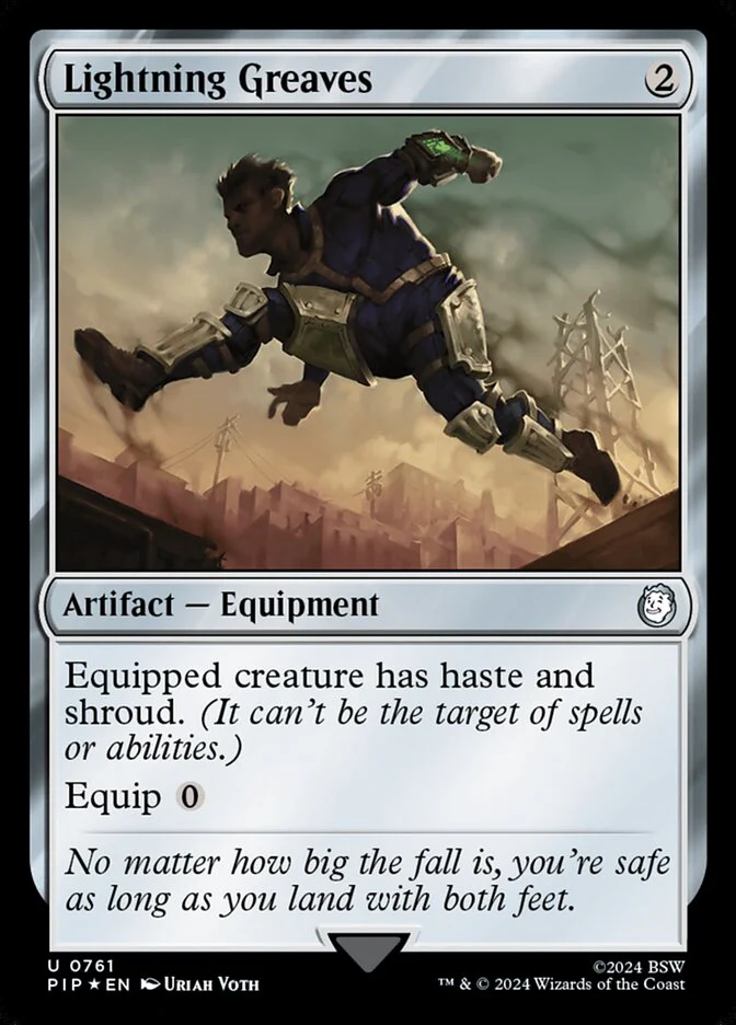 Lightning Greaves - Surge Foil (Foil)
