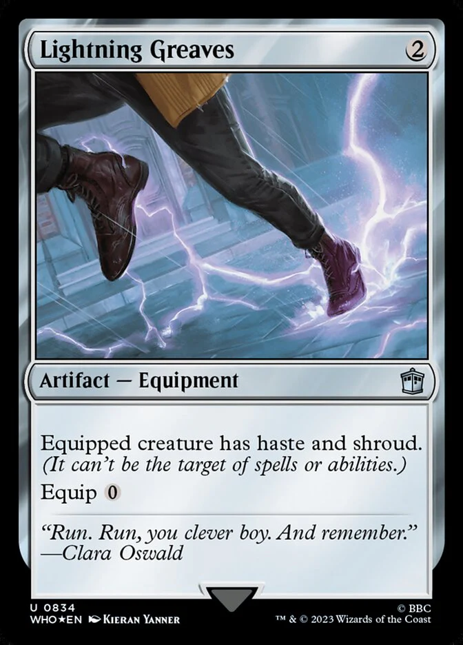 Lightning Greaves - Surge Foil (Foil)