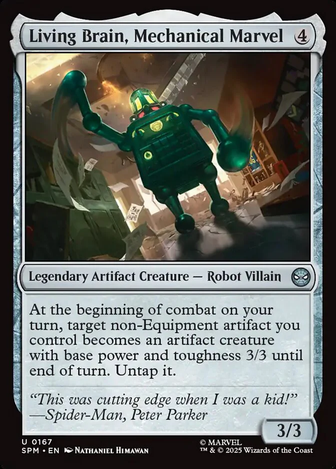 Living Brain, Mechanical Marvel - Legendary