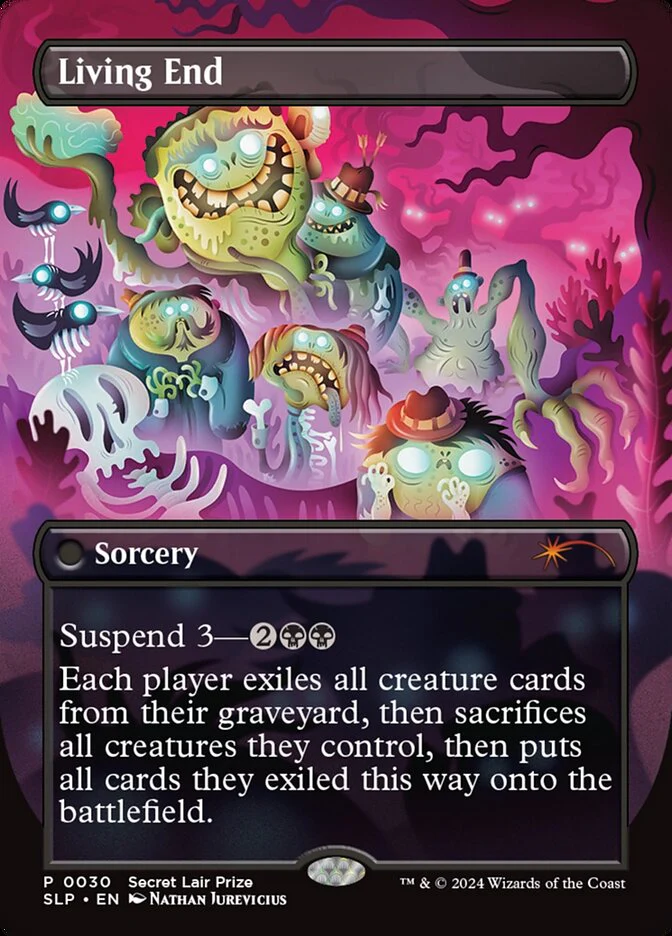 Living End - Borderless - Full Art - Inverted