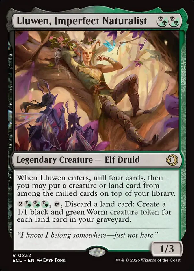 Lluwen, Imperfect Naturalist - Legendary
