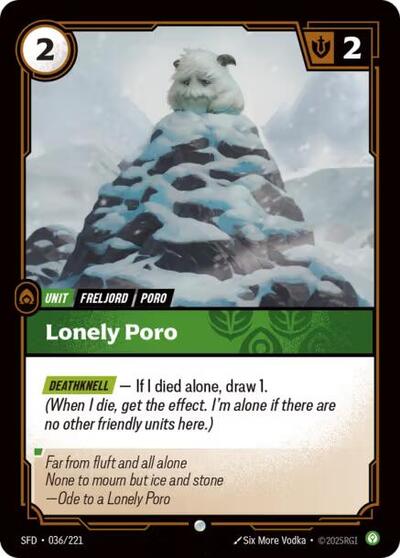 Lonely Poro - Foil
