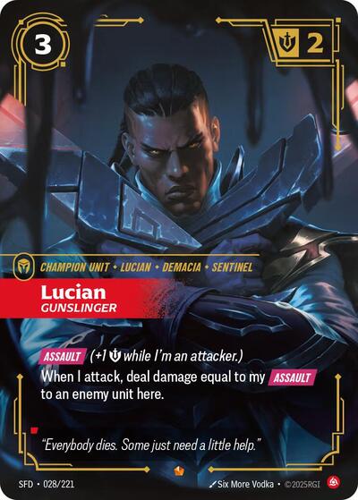 Lucian - Gunslinger (Alternate Art) - Foil
