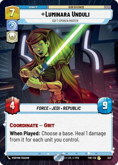 Luminara Unduli - Soft-Spoken Master  (Hyperspace)
