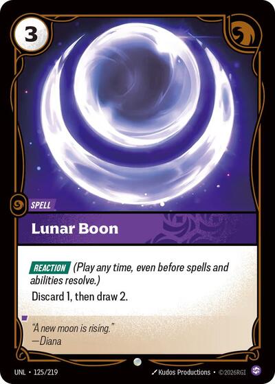 Lunar Boon - Foil